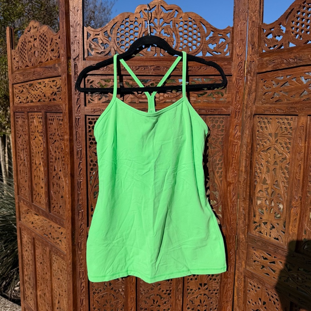 Lululemon Green Women's Workout Tank Top